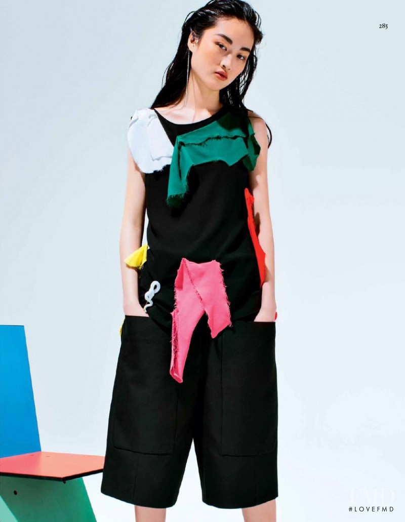 Jing Wen featured in A Touch of Color, May 2015