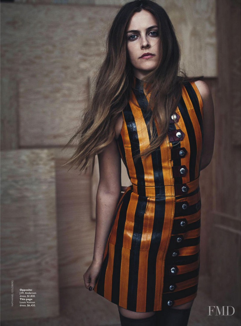 Danielle Riley Keough featured in Doing It Tough, May 2015