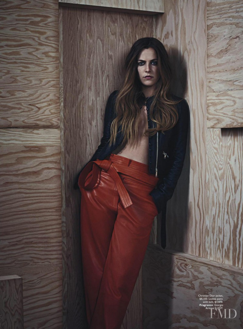 Danielle Riley Keough featured in Doing It Tough, May 2015