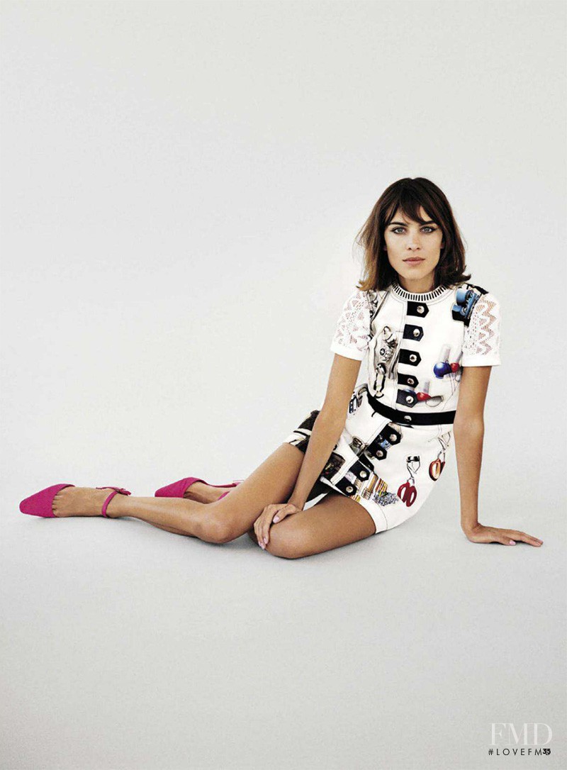 Alexa Chung featured in Hello!! My Name Is Alexa Chung, April 2015