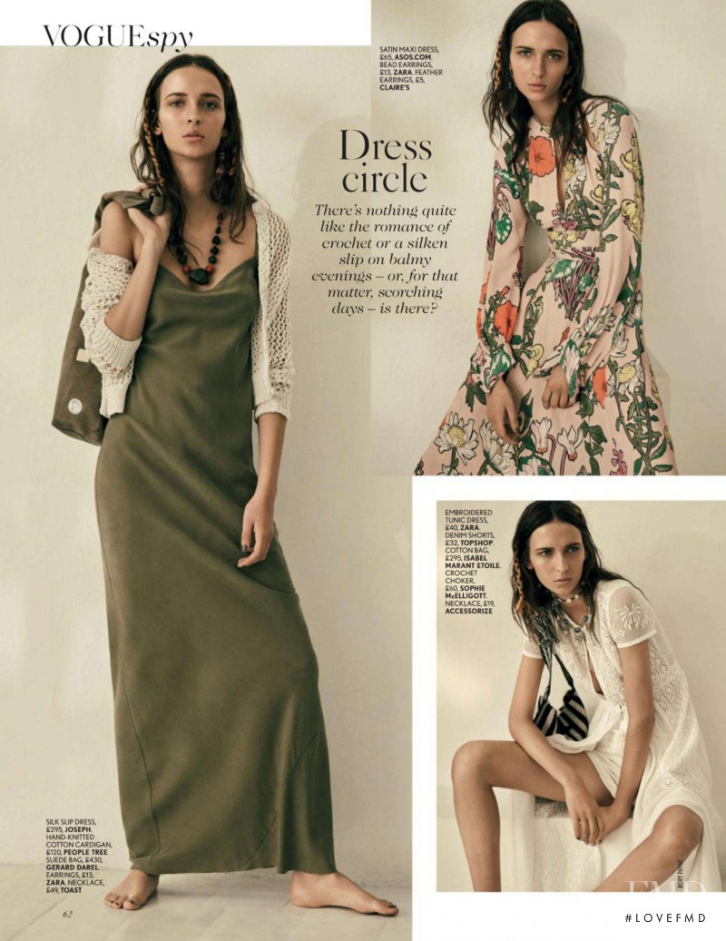 Waleska Gorczevski featured in Vogue Spy, June 2015