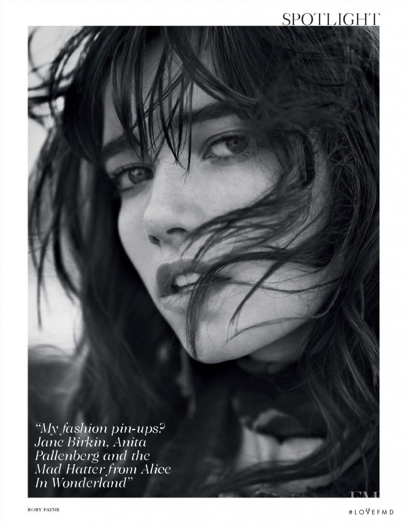 Grace Hartzel featured in State Of Grace, May 2015