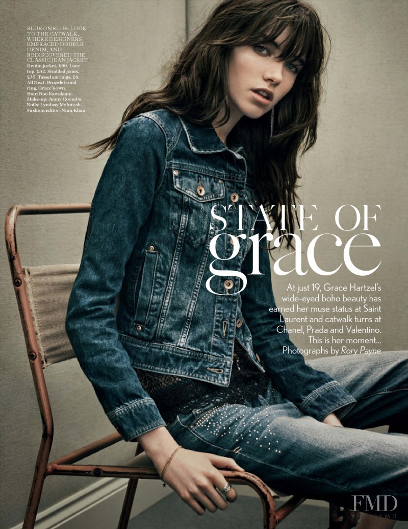 Grace Hartzel featured in State Of Grace, May 2015