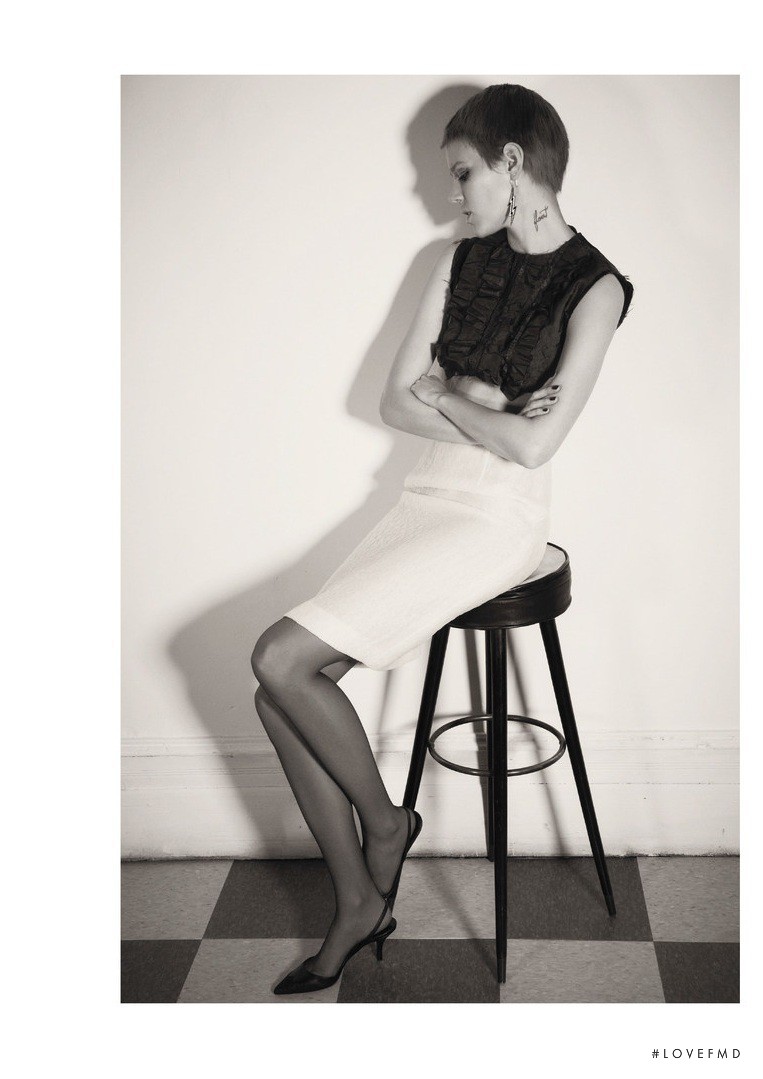 Freja Beha Erichsen featured in Androgyne, May 2015