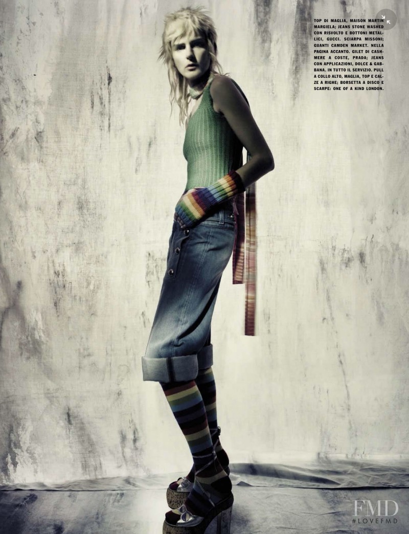 Stella Tennant featured in The Today/Yesterday Style, April 2015