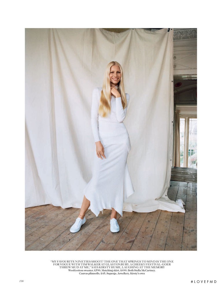Kirsty Hume featured in From Waifs to Women, July 2015