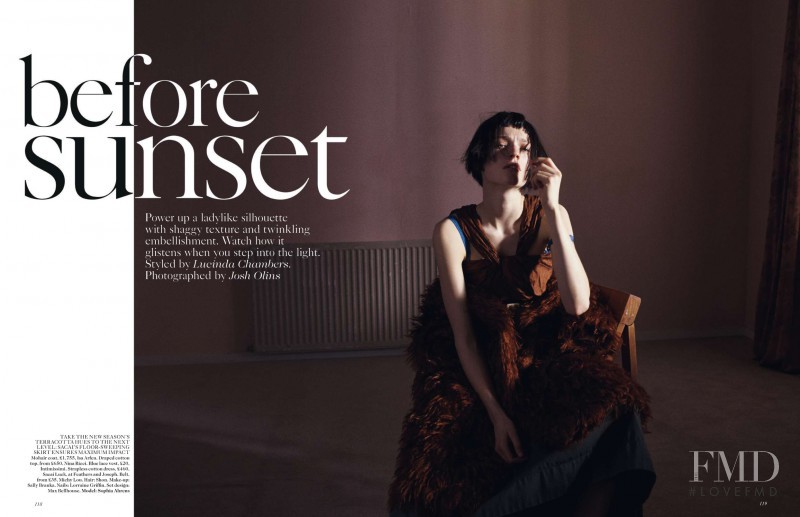 Sophia Ahrens featured in Before Sunset, July 2015