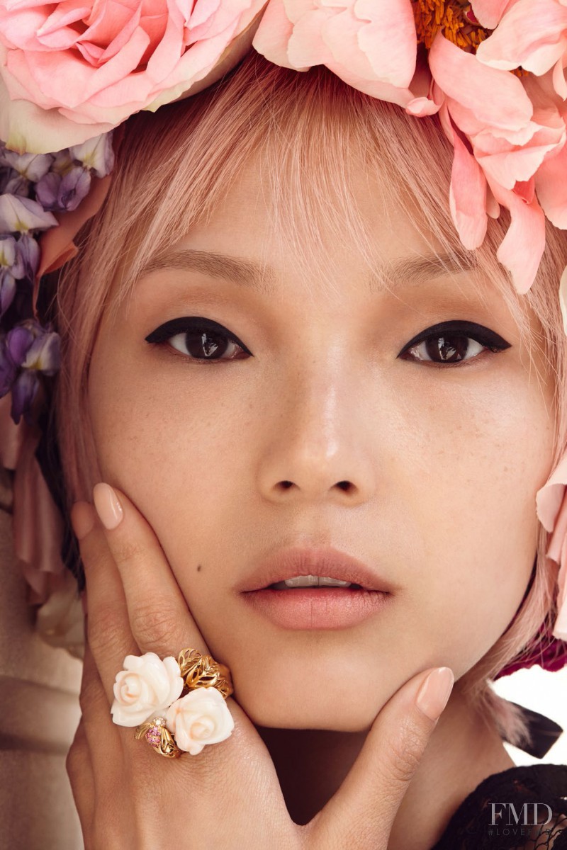 Xiao Wen Ju featured in Flower Child, July 2015