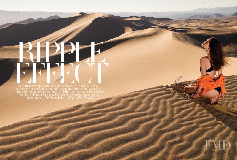 Danijela Dimitrovska featured in Ripple Effect, July 2008
