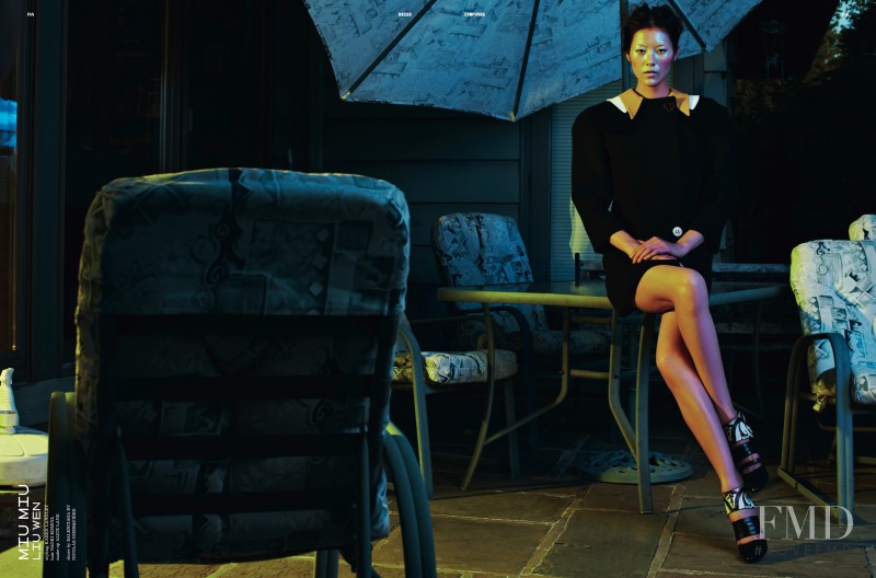 Liu Wen featured in Collections, September 2011