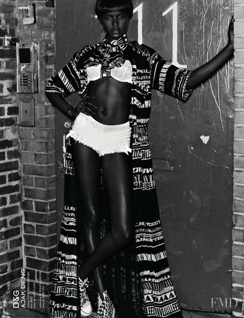 Ajak Deng featured in Collections, September 2011