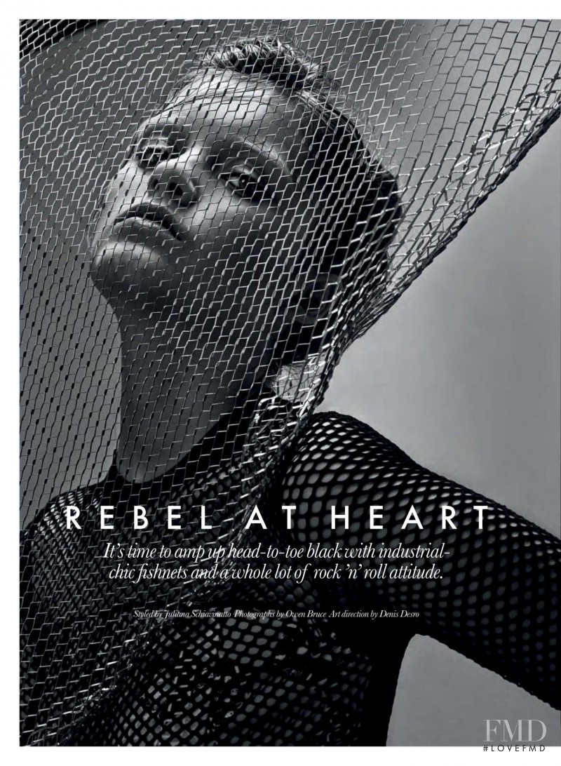 Emma Genier featured in Rebel At Heart, July 2015