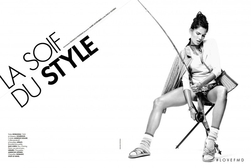Raica Oliveira featured in La Soif Du Style, May 2015