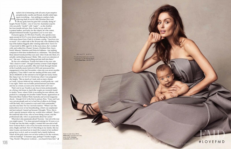 Nicole Trunfio featured in Big Love, June 2015