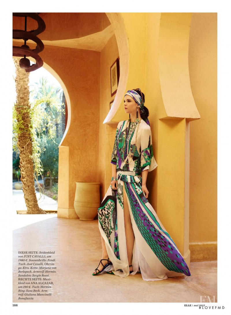 Patricia Schmid featured in Marrakesch, May 2015
