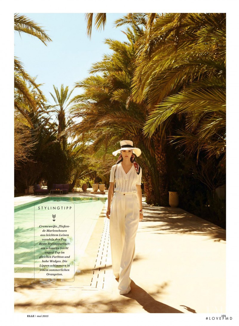 Patricia Schmid featured in Marrakesch, May 2015