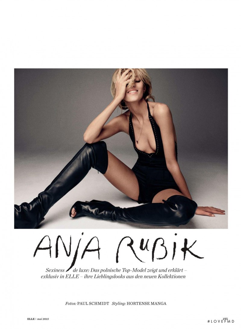 Anja Rubik featured in Anja Rubik, May 2015