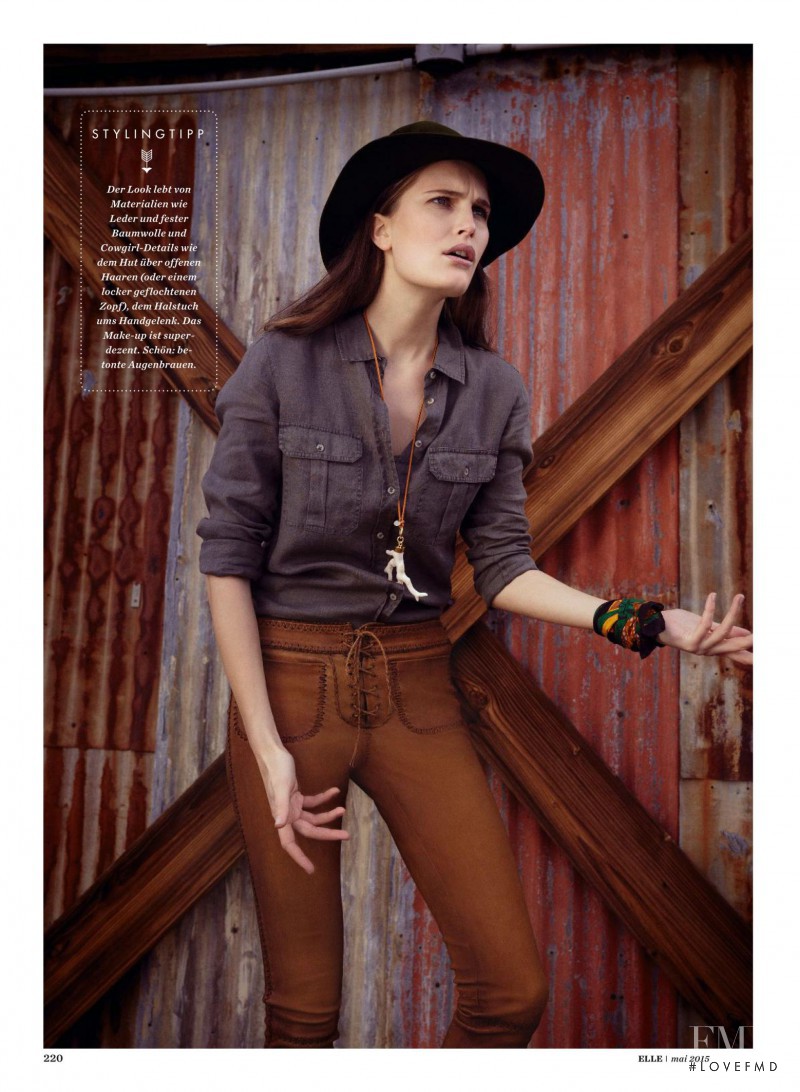 Alla Kostromicheva featured in West Coast, May 2015