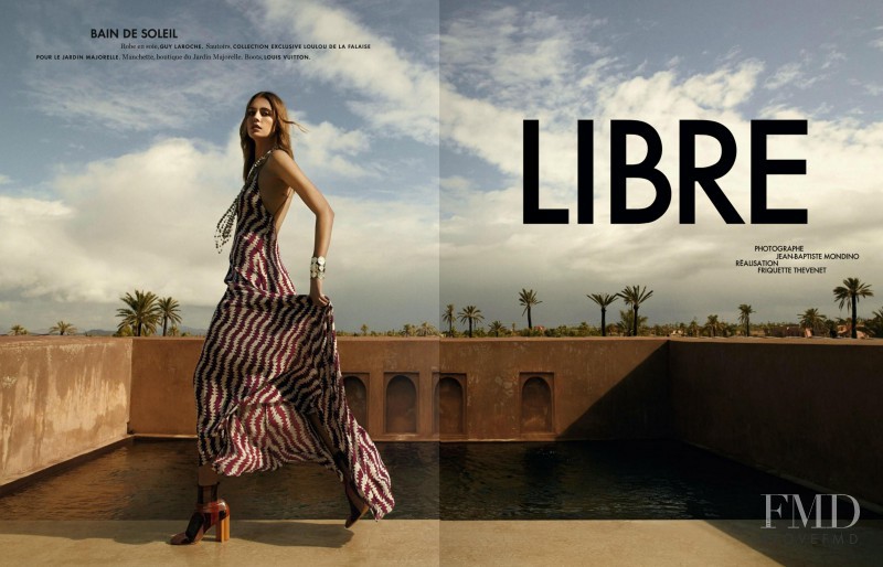 Nadja Bender featured in Libre, March 2015