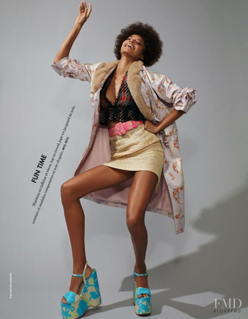 Malaika Firth featured in Festive, March 2015