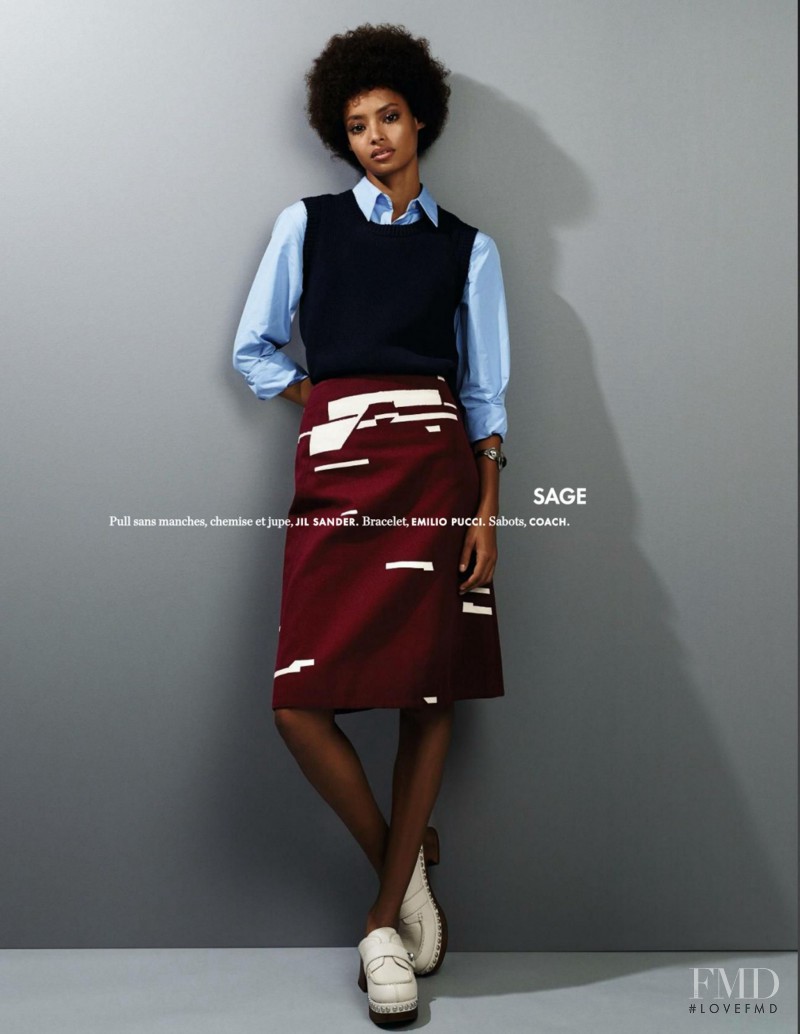 Malaika Firth featured in Festive, March 2015