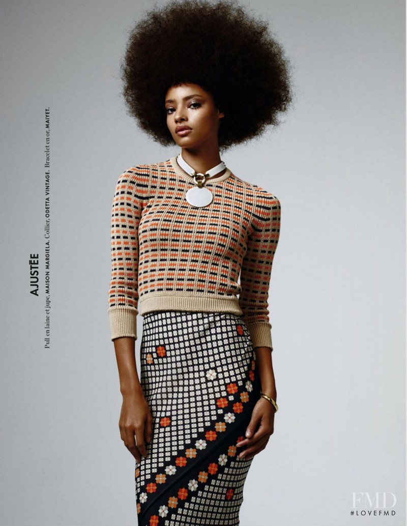 Malaika Firth featured in Festive, March 2015