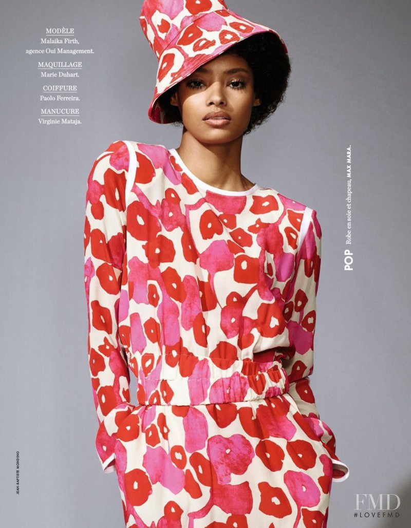 Malaika Firth featured in Festive, March 2015