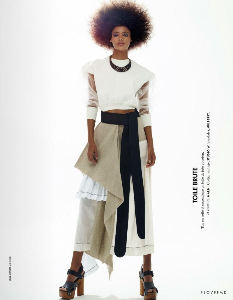 Malaika Firth featured in Festive, March 2015