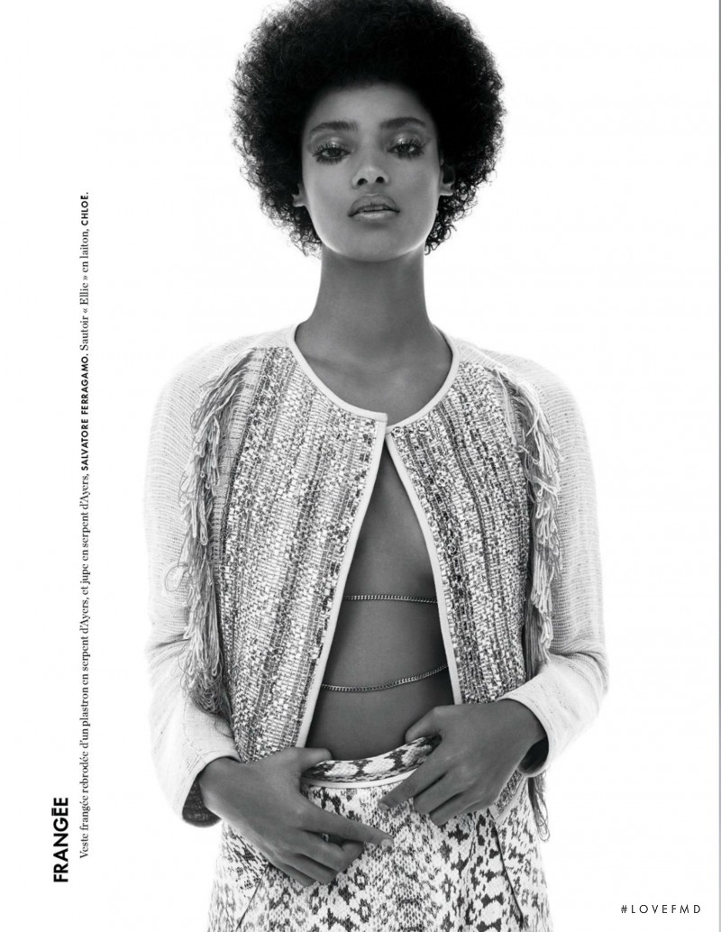 Malaika Firth featured in Festive, March 2015
