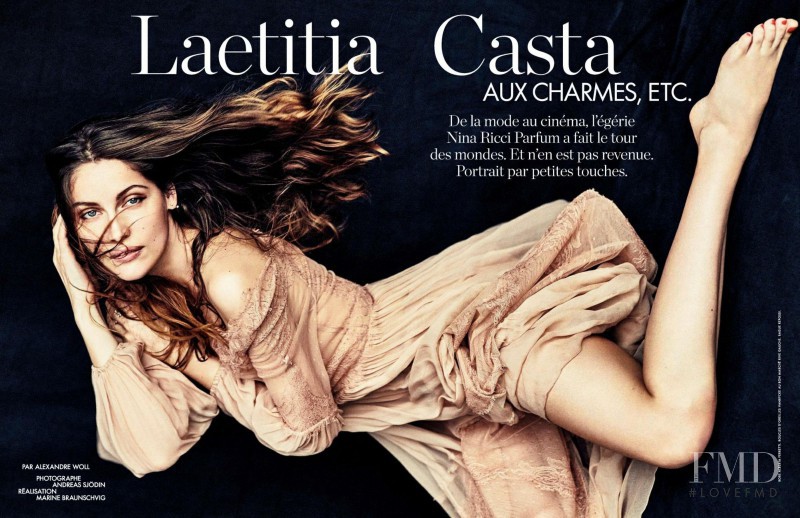 Laetitia Casta featured in Laetitia Casta, February 2015