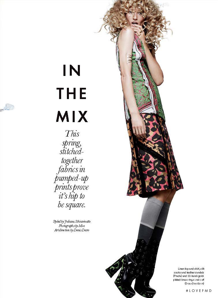 Liisa Winkler featured in In the Mix, May 2015
