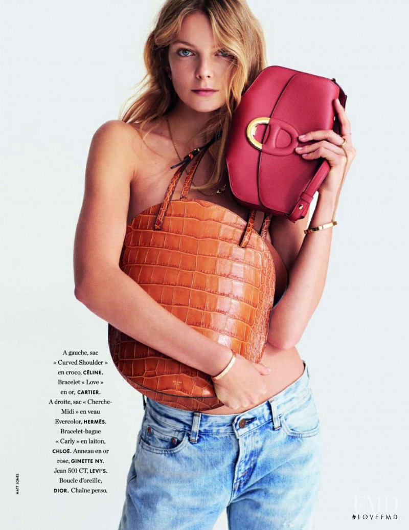 Eniko Mihalik featured in Mise A Sacs, March 2015