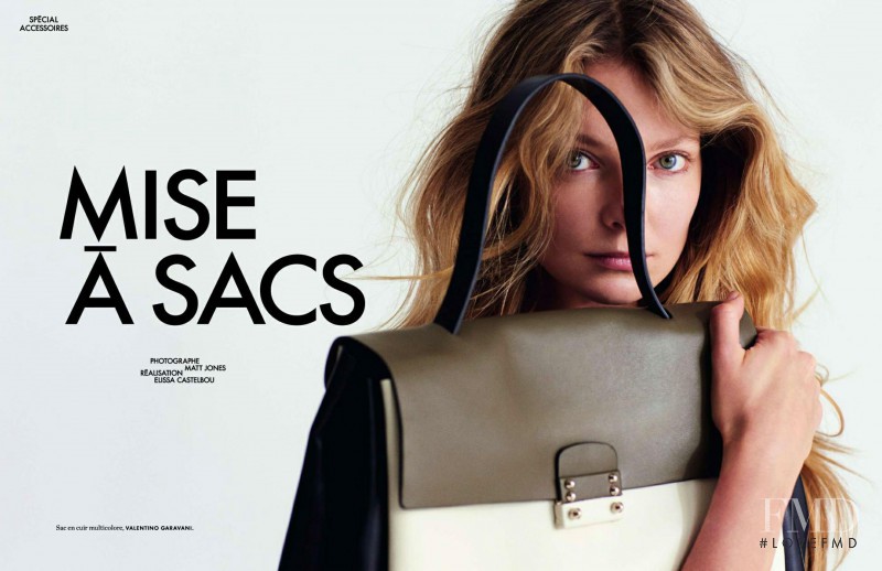 Eniko Mihalik featured in Mise A Sacs, March 2015