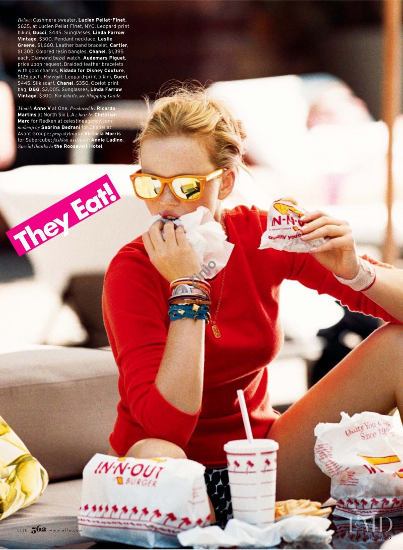 Anne Vyalitsyna featured in Just Like Them, September 2007