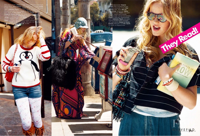 Anne Vyalitsyna featured in Just Like Them, September 2007