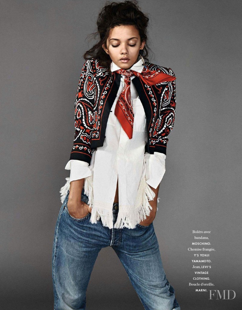Marina Nery featured in Le Systeme Z, February 2015