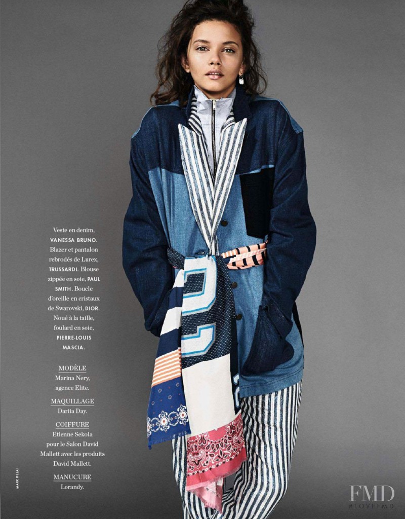 Marina Nery featured in Le Systeme Z, February 2015