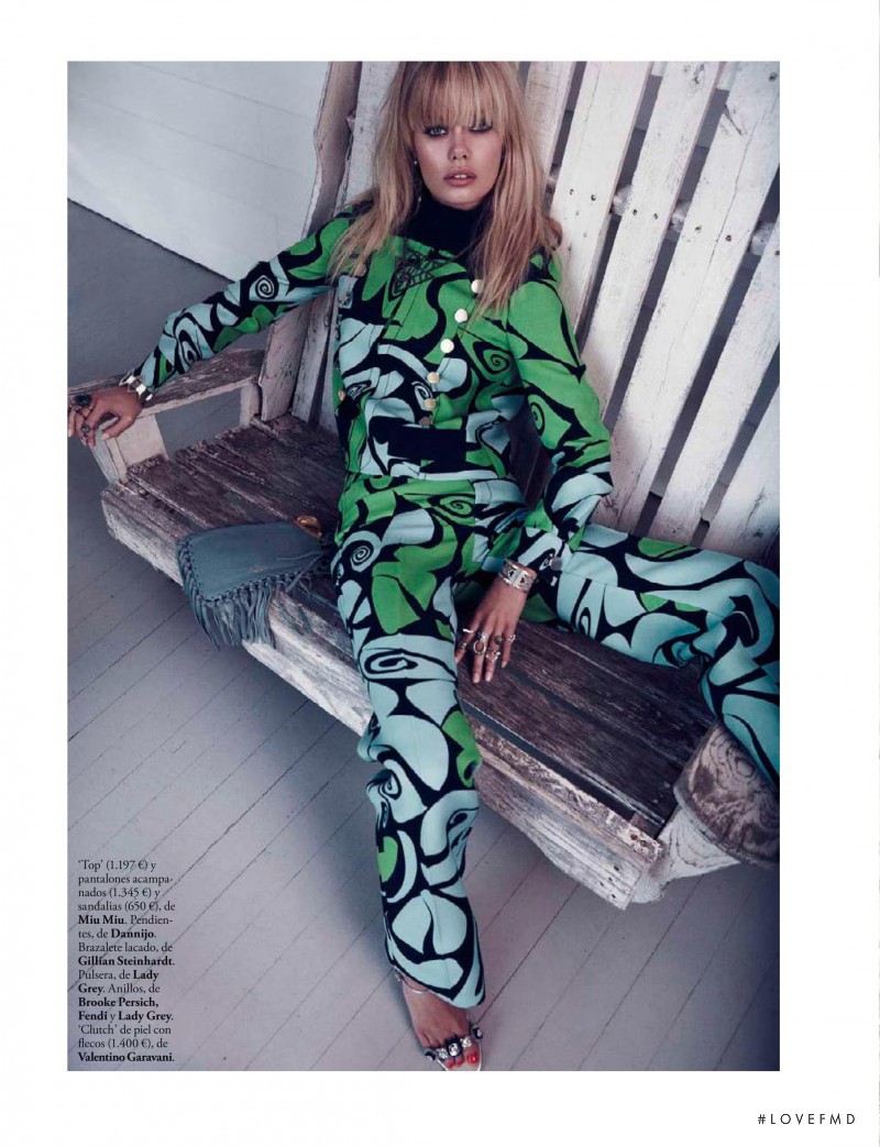 Frida Aasen featured in Hippy Chic, February 2015