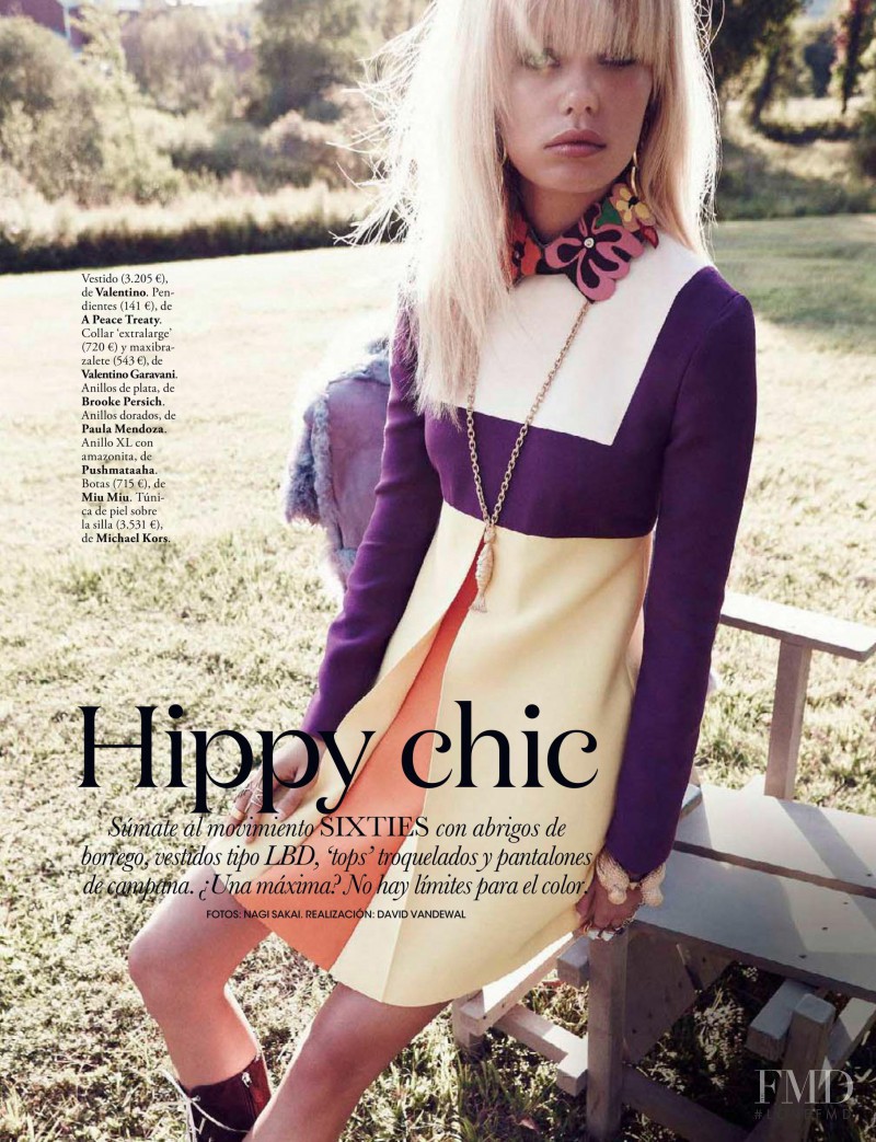 Frida Aasen featured in Hippy Chic, February 2015