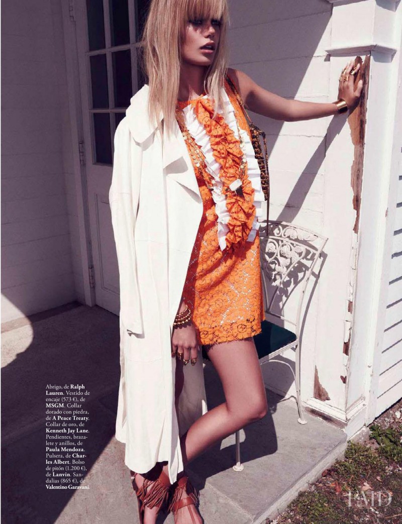 Frida Aasen featured in Hippy Chic, February 2015