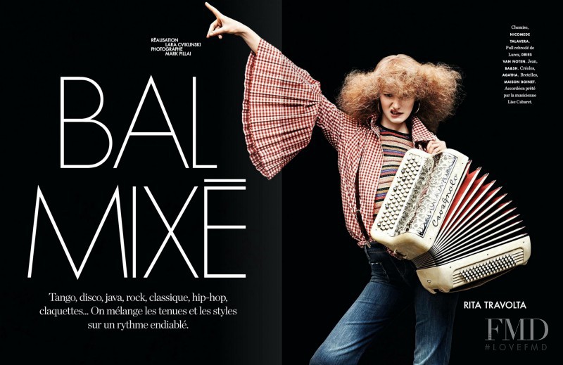 Stephanie Hall featured in Bal Mixe, January 2015