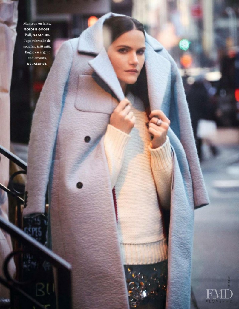 Missy Rayder featured in Pas Froid Aux Yeux, January 2015