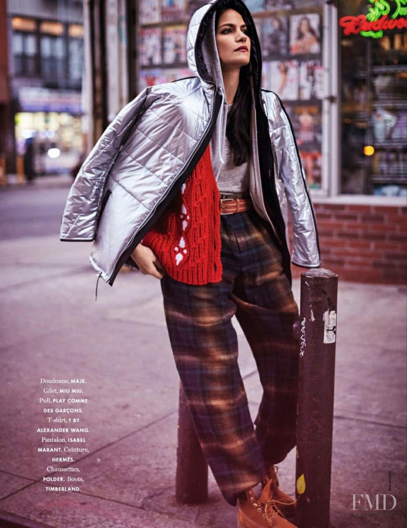 Missy Rayder featured in Pas Froid Aux Yeux, January 2015