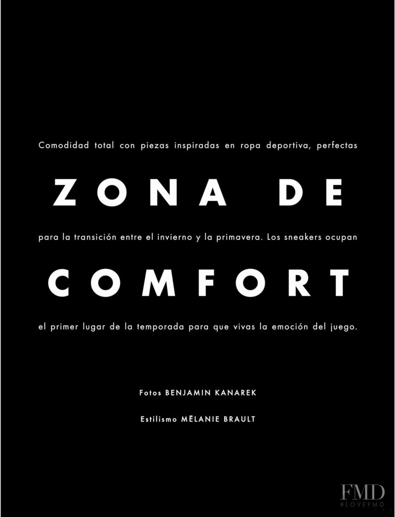 Comfort Zone, January 2015