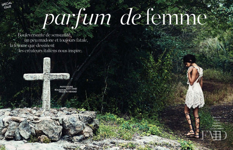 Sara Sampaio featured in Parfum De Femme, February 2015