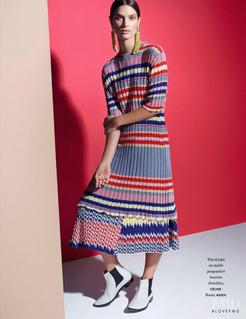 Lise Olsen featured in Rayon Rayures, January 2015