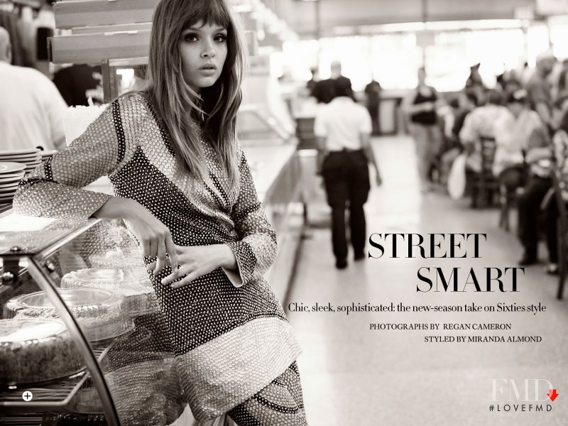Josephine Skriver featured in Street Smart, September 2014