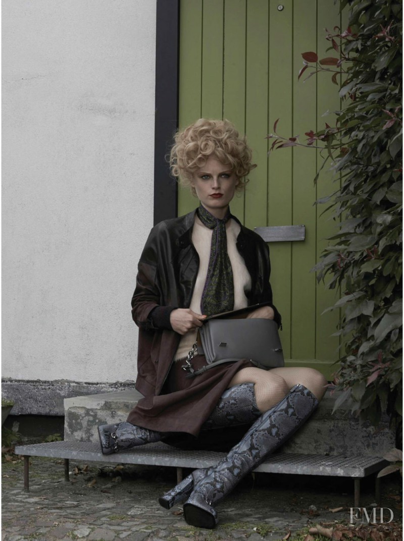 Hanne Gaby Odiele featured in Miss Strange Love, September 2014