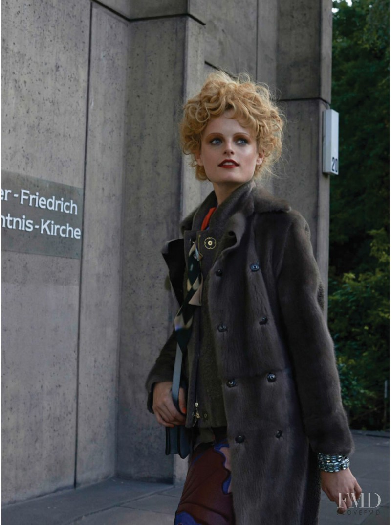 Hanne Gaby Odiele featured in Miss Strange Love, September 2014