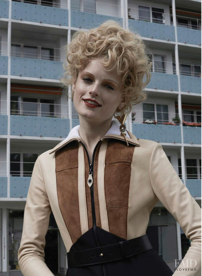 Hanne Gaby Odiele featured in Miss Strange Love, September 2014